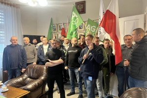 Lublin: rolnicy z Agrounii weszli do budynku Urzędu Wojewódzkiego