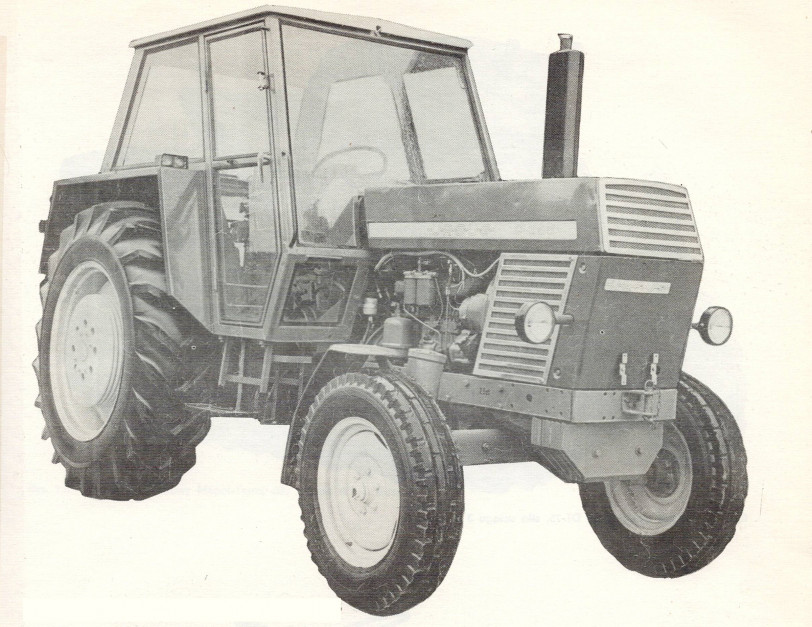 Ursus C385, fot. Podręcznik Traktorzysty 1975