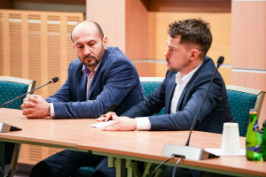 Kołodziejczak po spotkaniu z Kowalczykiem: Dowiedzieliśmy się, że nie będą nic robić