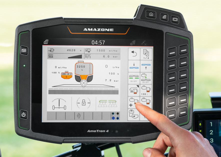 Amazone idzie z postępem. Maszyny niemieckiego producenta pracują z narzędziami do rolnictwa precyzyjnego. fot. Amazone