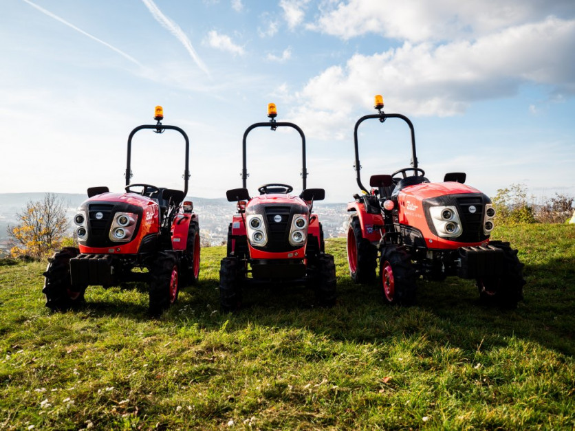 Nowe Compaxy zaprezentowano po raz pierwszy na niedawnych targach rolniczych na Węgrzech, fot. Zetor Tractors