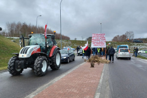 Rolnicy zakończyli protest w Hrebennem