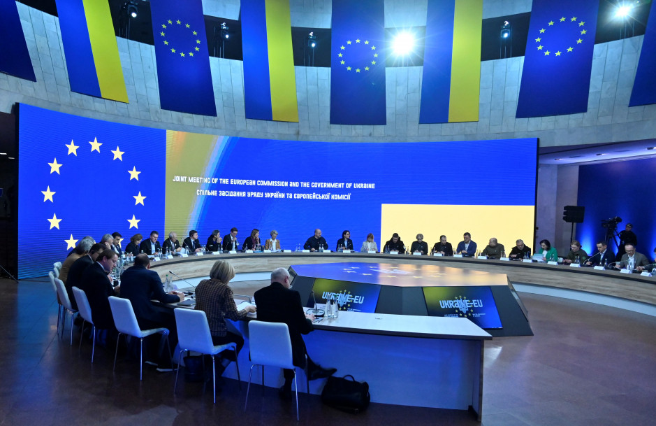Wspólne spotkanie Komisji Europejskiej i rządu Ukrainy w Kijowie, fot. Komisja Europejska