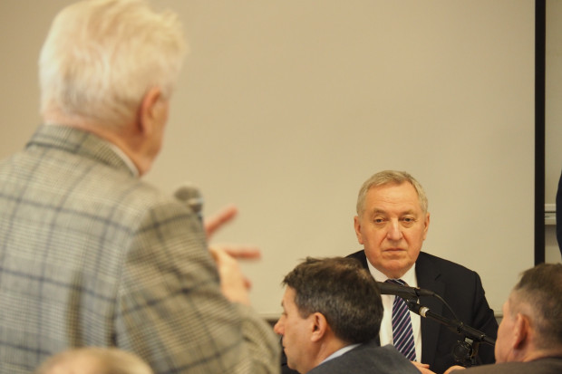 Cieślak: Przy dzisiejszych cenach produktów mleczarskich, cena mleka powinna wynosić maksymalnie 1,70 zł/l, jednak to groziłoby spadkiem produkcji mleka, a tego nie chce ani pan, ani my, fot. A.T. Z czym mierzy się polskie mleczarstwo – na co branża zwróciła uwagę ministra rolnictwa?