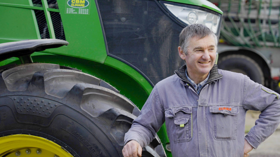 Olivier Gayet przez 8 miesięcy przepracował ponad 1000 godzin na nowych oponach Agri Star II, fot. Yokohama