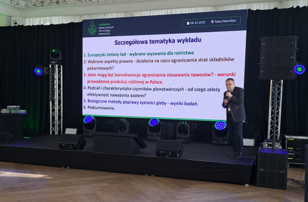 Prof. Witold Szczepaniak podczas I KNTN, fot. M. Tyszka