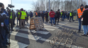 Polsko-ukraińska granica zablokowana! Oszukana Wieś strajkuje