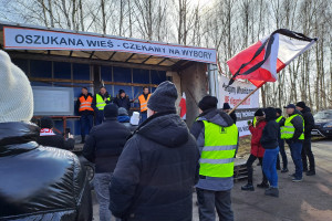 Polsko-ukraińska granica zablokowana! Oszukana Wieś strajkuje