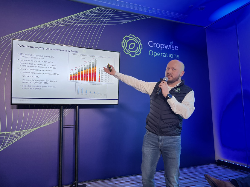 Tomasz Cichocki, ekspert ds. rolnictwa cyfrowego Fot. AK