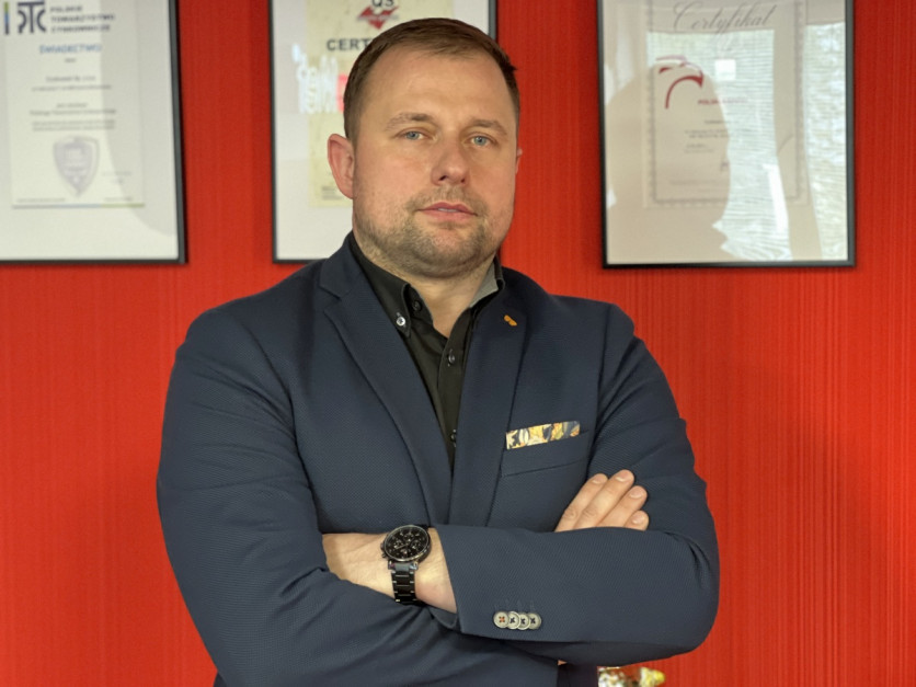 Mariusz Dąbrowski, prezes zarządu w spółce Cynkomet, fot.kh