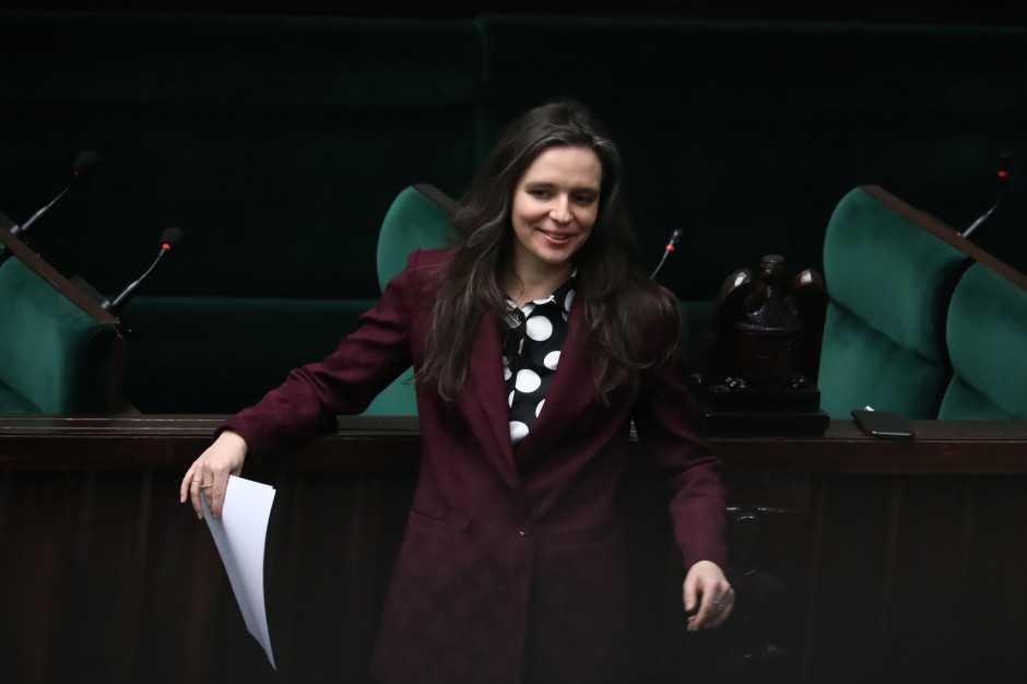 Klaudia Jachira jest od 2019 roku posłanką Koalicji Obywatelskiej, ale nie jest związaną z żadną partią, fot. PAP/Tomasz Gzell