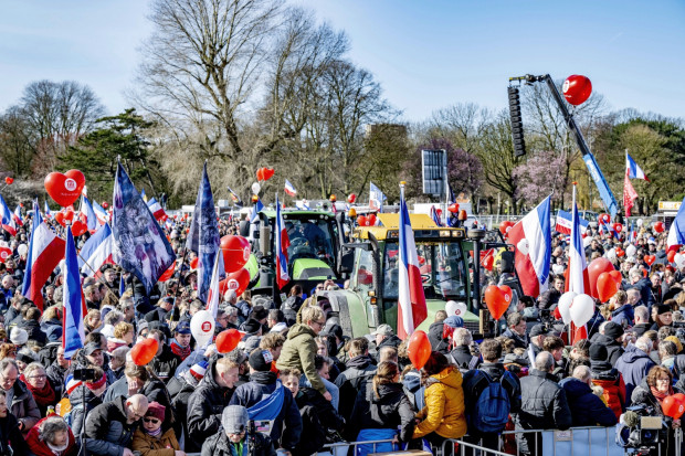 Protest rolników w Hadze. Zapowiadane jest wprowadzenie 5000 traktorów do miasta