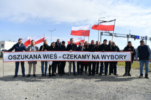 Konfederacja z interwencją na przejściu granicznym w Medyce