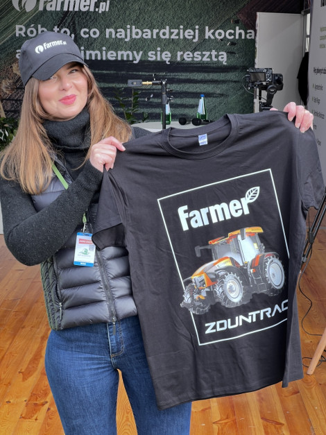 Dla fanów projektu Zduntrac - takie koszulki będziemy mieli do rozdania podczas spotkania na targach Agrotech. Uwaga - ilość ograniczona! fot.kh