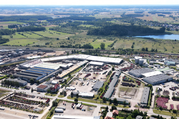 Widok z lotu ptaka na zakłady Metal-Fach w podlaskiej Sokółce, fot.Metal-Fach Koszty energii mają duży wpływ na ceny maszyn