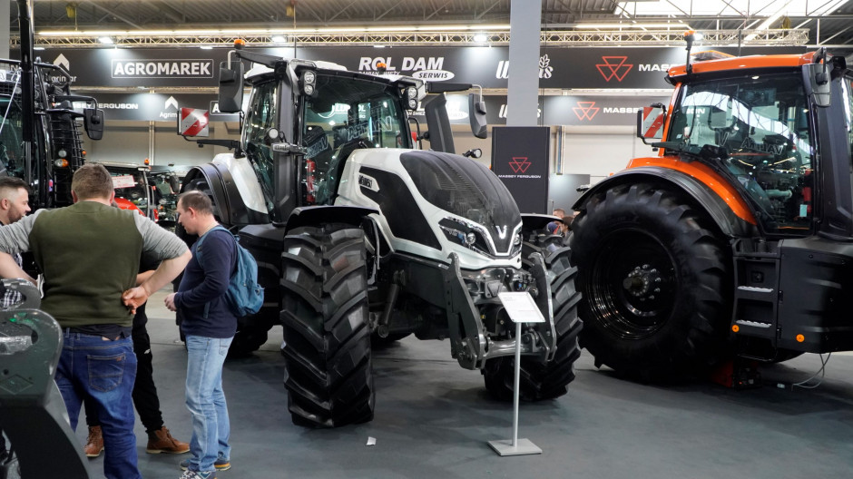 Valtra serii Q w kolorze White Elegant i pakiecie Unlimited, fot. K.Pawłowski