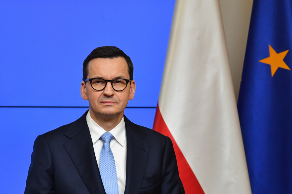 Premier zaznaczył, że Polska nie będzie czekać na większe wsparcie z UE, tylko będzie angażować własne środki, aby problem z nadmiarem zboża zniknął, fot. PAP/Andrzej Lange