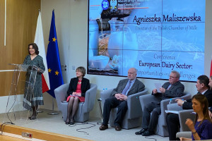 O polskim i europejskim mleczarstwie w Brukseli