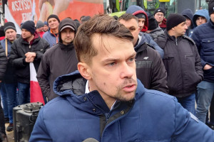 Michał Kołodziejczak: policja nachodzi rolników i wypytuje