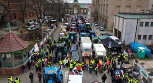 Protest w Szczecinie trwa. Dymisja ministra Kowalczyka niczego nie zmienia