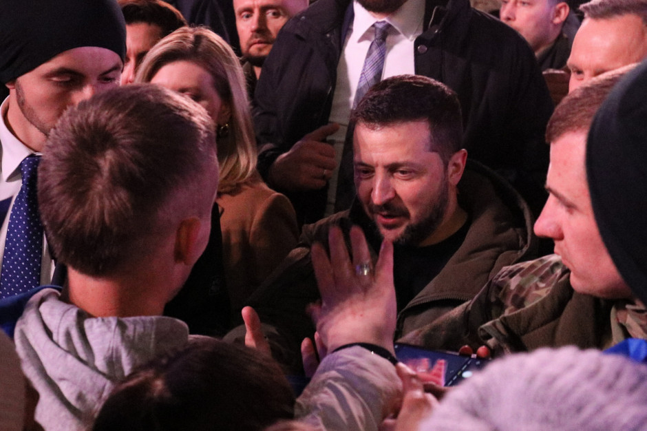 . Wizyta oficjalna Prezydenta Ukrainy w Polsce, fot. PAP/Paweł Supernak