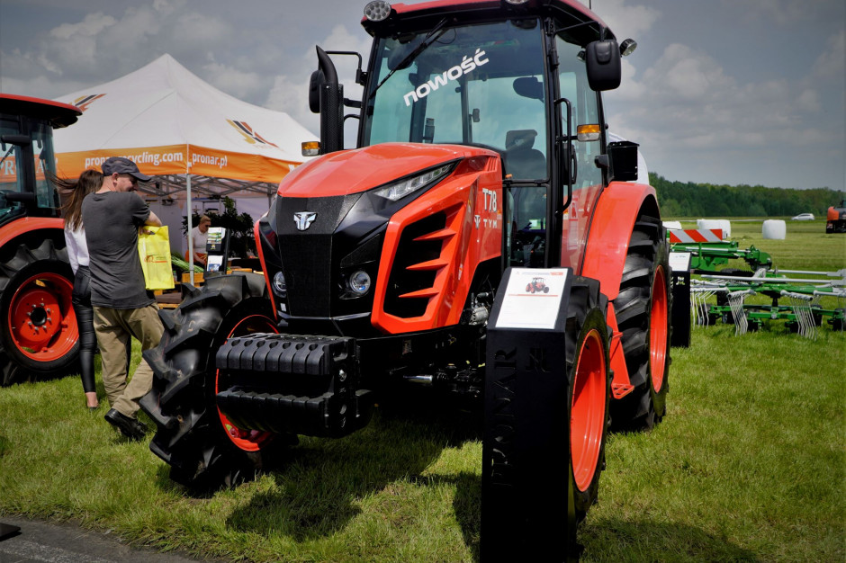 Na rynku pojawiły się kolejne ciekawe ciągniki, czyli zmodernizowane traktory marki TYM, fot. K.Pawłowski