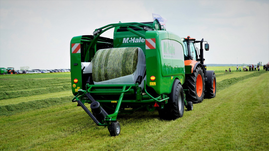 Pozostałe maszyny McHale poradziły sobie z zadaniami Zielonego Agro Show bez problemów, fot. K.Pawłowski