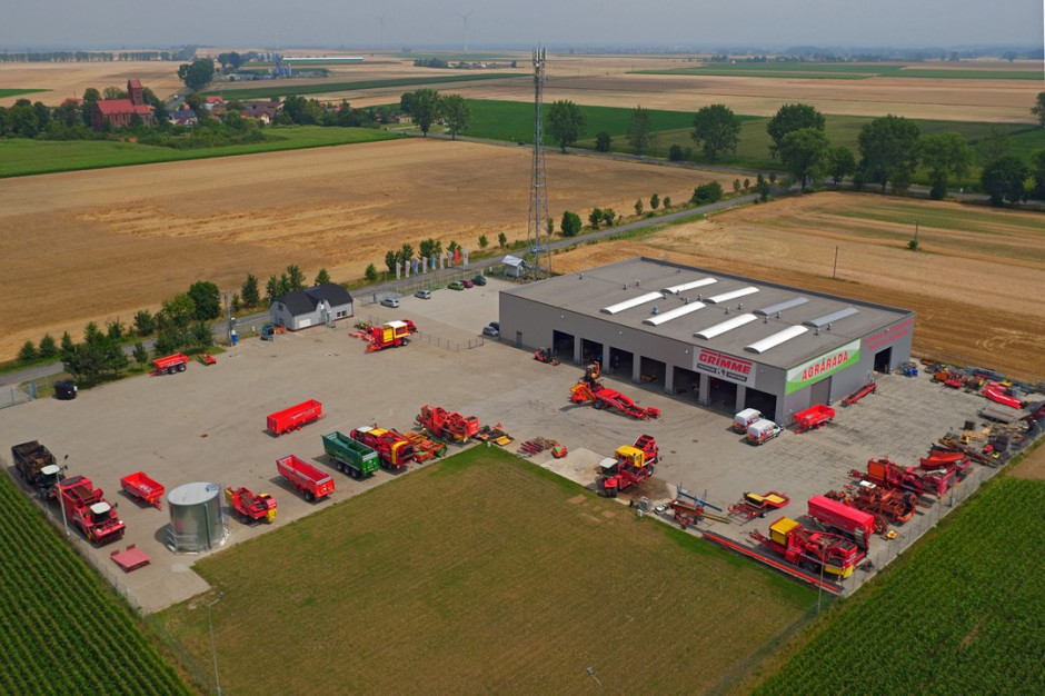 Po wieloletniej współpracy Grupa Grimme przejmuje Agraradę - firmę z siedzibą w Brzezimierzu oddalonym o ok. 35 km od Wrocławia, specjalizującą się w maszynach do do produkcji ziemniaków, warzyw i buraków. fot. mat. prasowe