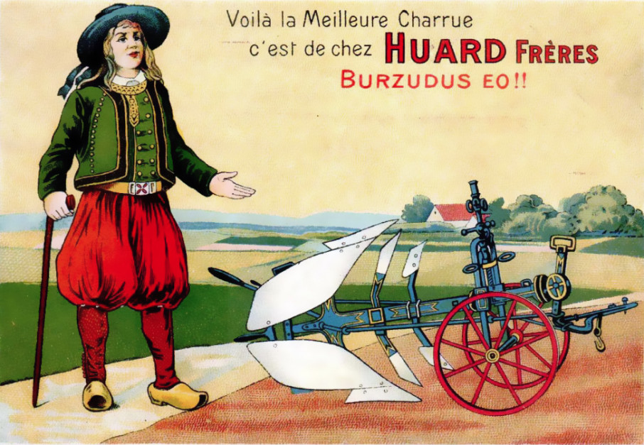 Okładka katalogu firmy Huard Frères z 1911 r., fot. domena publiczna