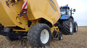 Pierwsza taka w Polsce. Prasa New Holland Pro-Belt 190