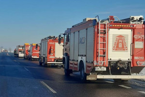 Wielkopolskie: 200 interwencji strażaków w związku z ulewnymi deszczami