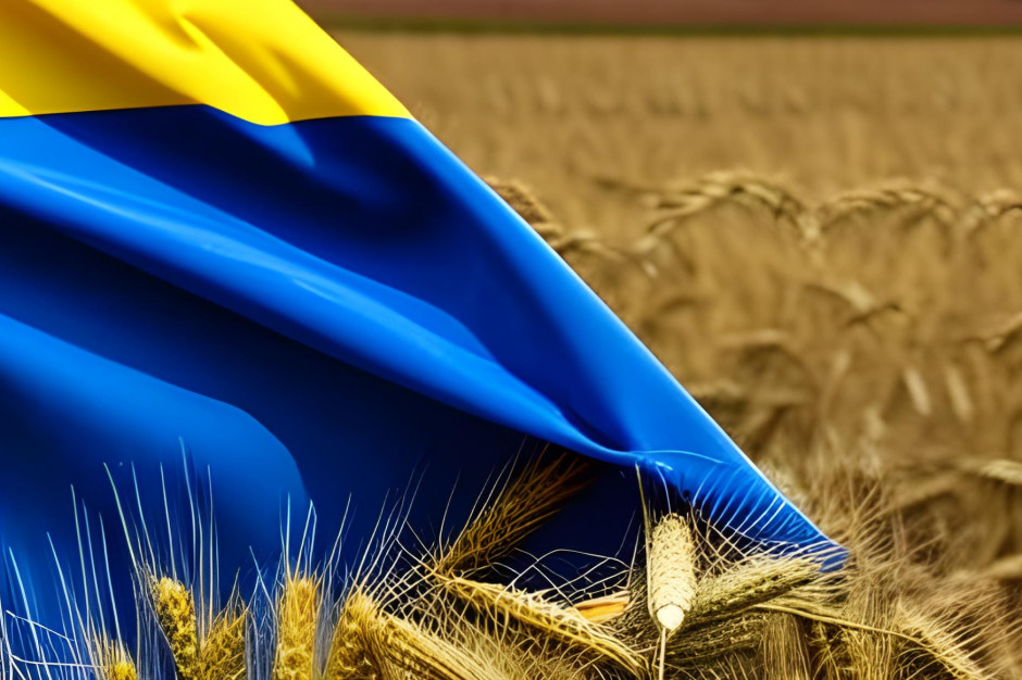 Prokuratura stawia zarzuty za nieuczciwy obrót ukraińskim zbożem, fot. canva(AI)