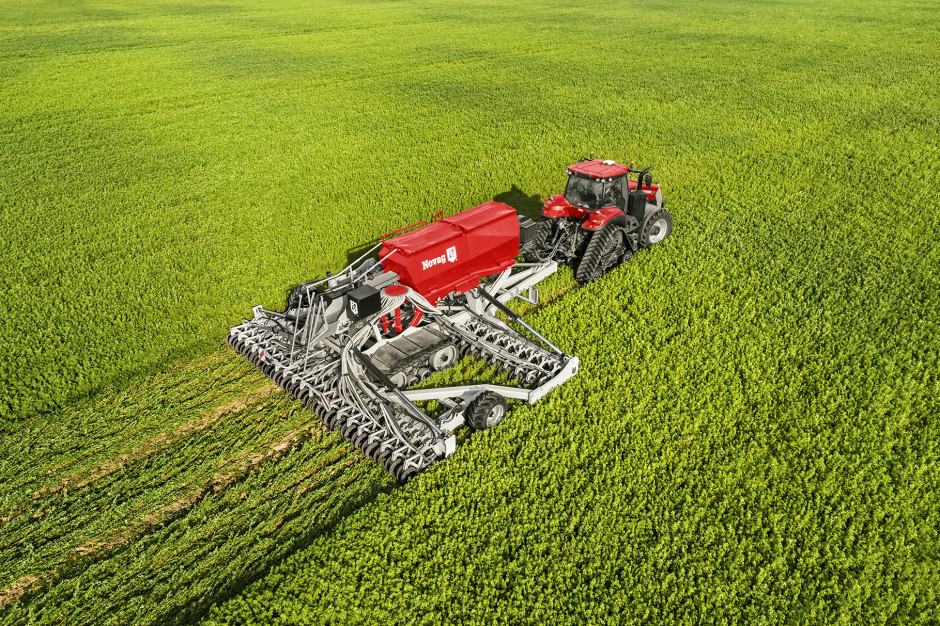 Siewnik do "uprawy zerowej" Novag T-Force Plus 650, na targach Agro Show zaprezentuje firma Agrihandler, fot. mat. prasowe