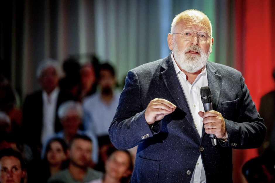 Frans Timmermans odchodzi z unijnej polityki. Wraca do holenderskiej polityki, fot. PAP/EPA/ROBIN UTRECHT