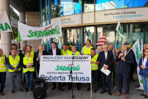 NSZZ RI Solidarność zapowiada protesty w Brukseli i blokady granic