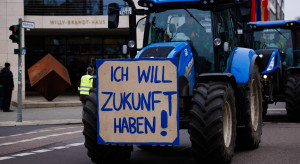 Germans are still protesting.  Farmers from Switzerland and Austria are also fed up