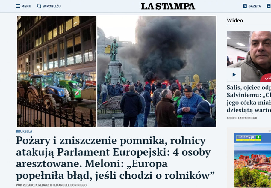 La stampa, Italy, photo: screen.png