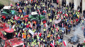 Farmers took over Wrocław! Tractors were entering the steps of the Provincial Office - REPORT