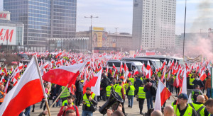 Big farmers' protest in Warsaw!  LIVE