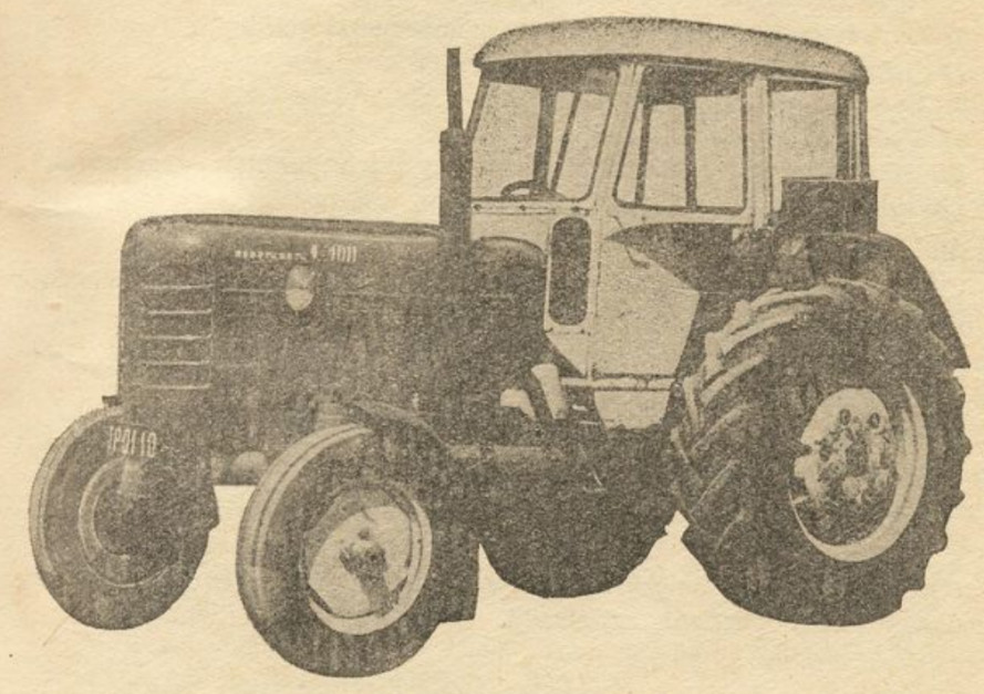 Ursus C4011, fot. Instrukcja obsługi 1969