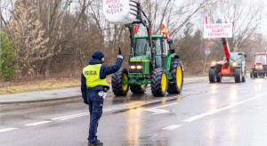 Pomeranian Voivodeship: Farmers block DK22 near the town of Pod Czersk