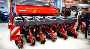 Horsch at the Agrotech fair.  Maestro seeders will go to the shows