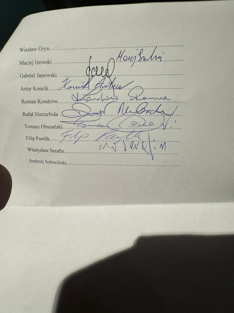 The Jasionka Agreement was not signed by all negotiators, photo: farmer.pl