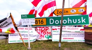Granica nadal protestuje - Dorohusk i Hrebenne zablokowane
