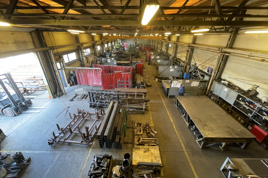 Machine production at Mandam in Gliwice, photo: Mandam