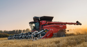 The latest Case IH AF combine harvester honored with the Red Dot Design Award
