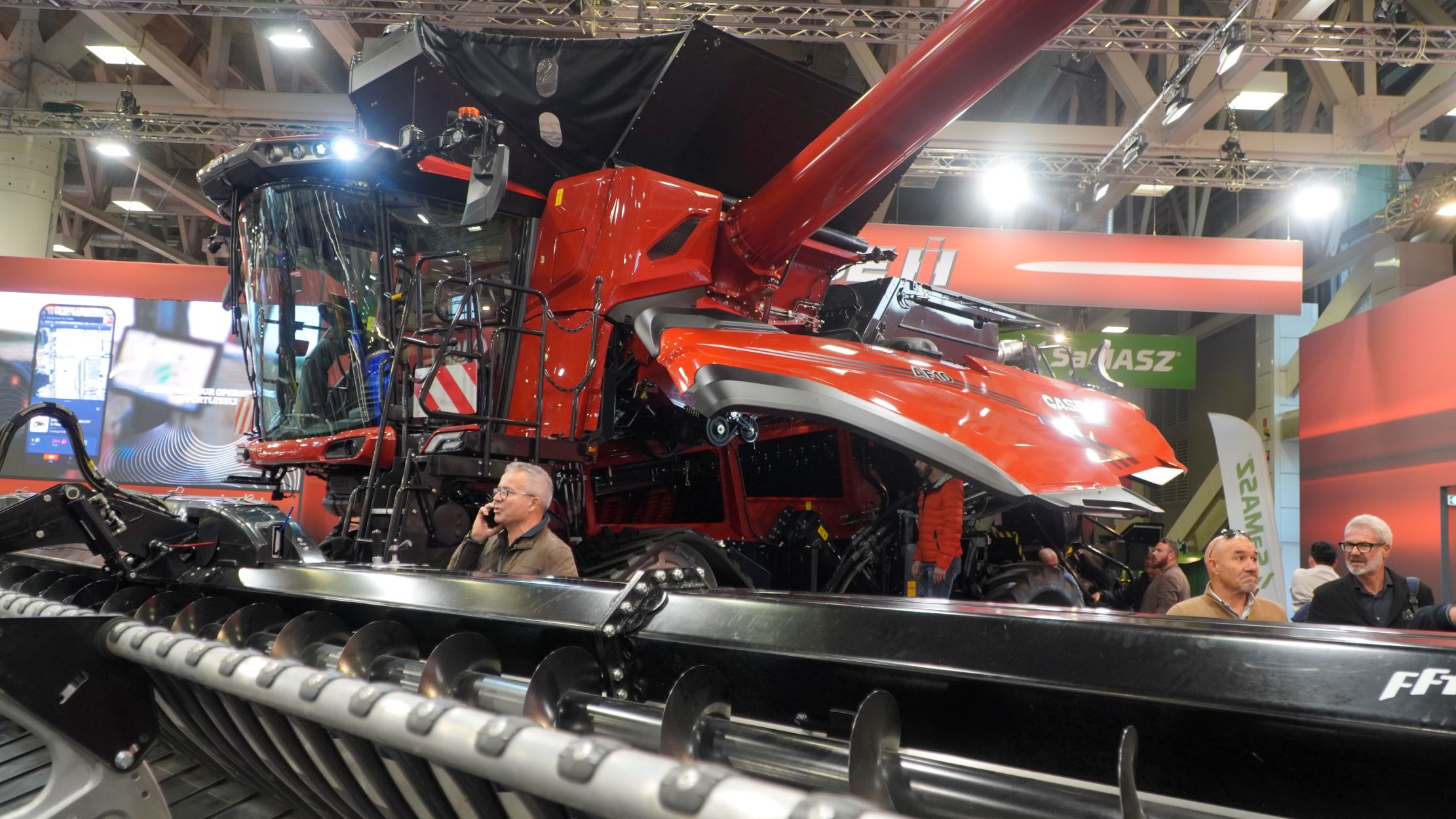 Europejska premiera kombajnu Case IH AF10. Więcej mocy, wydajności i ...