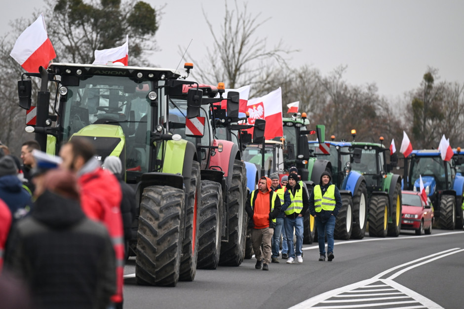 Protest rolników 3 grudnia. Manifestacje w ponad 20 punktach w Polsce ...