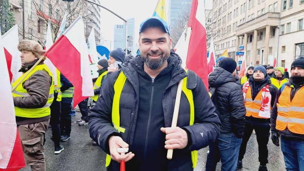 Mateusz Berbecki z okolic Tomaszowa Lubelskiego na Lubelszczyźnie, fot. M. Tyszka