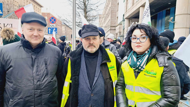 Marek Boruc z Mazowsza (w środku), fot. M. Tyszka